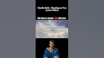 Charlie Puth - Cheating on You (Lyrics Video) Check Out Now #charlieputh #cheatingonyou #lyrics