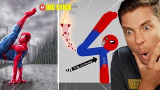 Reacting To Stickman Dismounting funny moments (FUNNIEST ONE EVER)