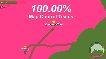 Paper io 2 [Teams] Map Control: 100.00% Impossible Victory!