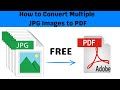 Step-by-Step Guide to Merging Multiple JPEG Images into a Single PDF on Your Laptop/PC (2024)