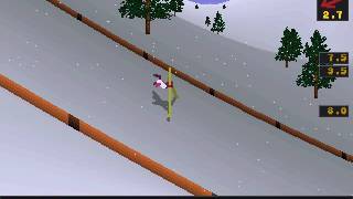 Deluxe Ski Jump - (DOS, 2001) - Gameplay screenshot 4