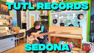 Sedona by Hari Nandu at TUTL Records, Tórshavn, Faroe Islands, Solo Bass, Fodera Emperor 6