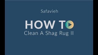 Shag rug care and cleaning tips from safavieh diy decor. learn more
about daily maintenance, vacuuming tips, trimming lose threads what to
do spill...