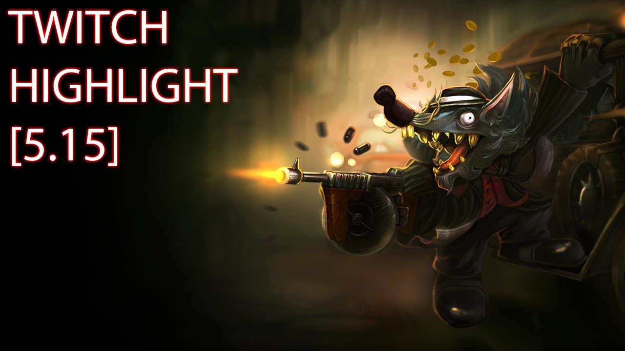 League of Legends Highlight - Twitch Ultimate Triple Kill