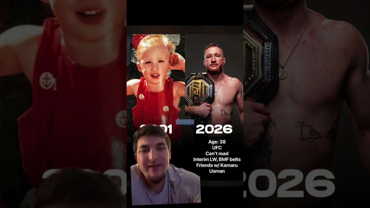 Рост чемпиона UFC с юных лет просто невероятный! 