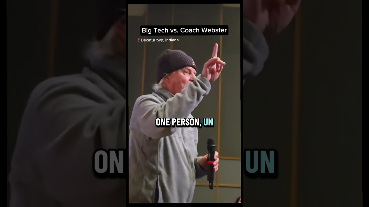 Coach RALLIES the room against BIG TECH 