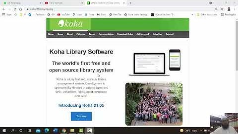 Practice on Koha without installation