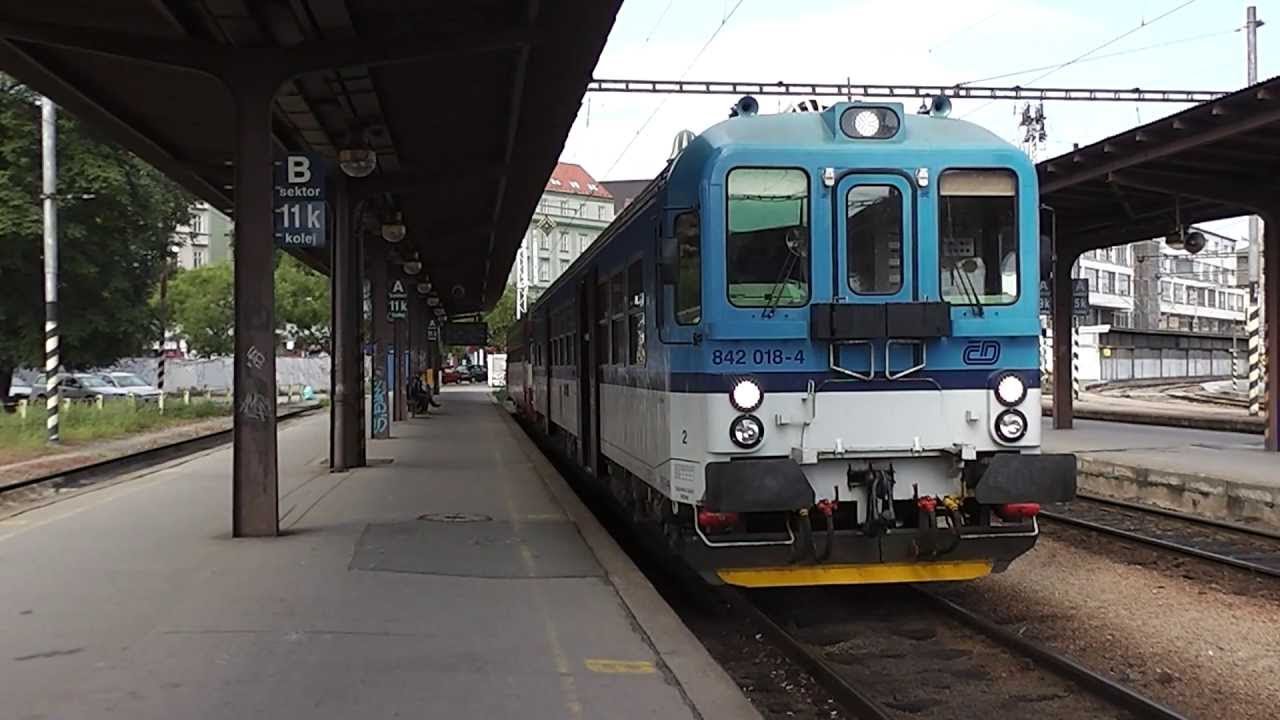Vlaky Brno hlavní nádraží - 14.9.2013 / Czech Trains Brno Main Station