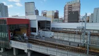２月４日　北陸新幹線W7系福井駅発車
