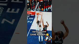 Game Winner by Aaron Gordon Was COLD 🥶