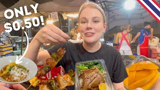 $10 Bangkok Street Food Challenge in Thailand!