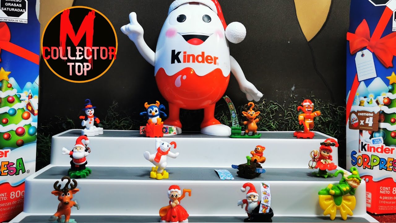 Colección Completa Kinder Sorpresa Navidad 2023 (Cuarta Parte)
