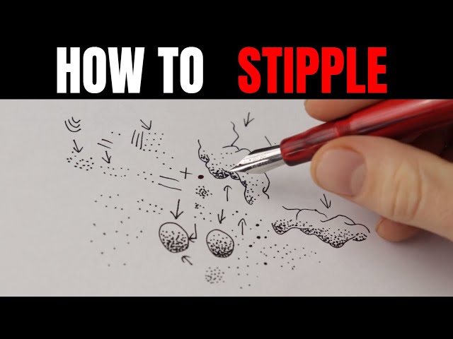 Stippling: Art and Drawing Technique