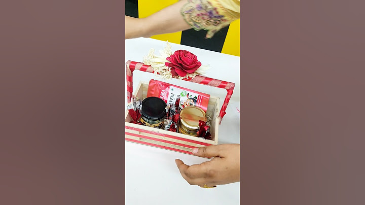 Engagement Gift Hamper with Homemade Goodies #chocolate #custom #diy #shorts