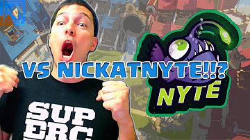 OMG!! nickatnyte?! xiu VS nickatnyte | Clash Royale