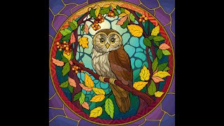Hey Color Paint by Numbers app Color with me Owl on a tree #frame #colouring #forest #relaxing screenshot 2