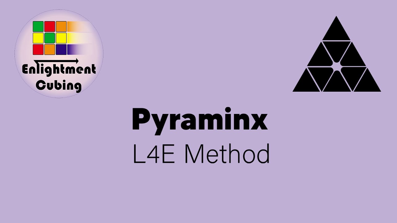 Обучение методу L4E для Pyraminx от Леонида Щербакова