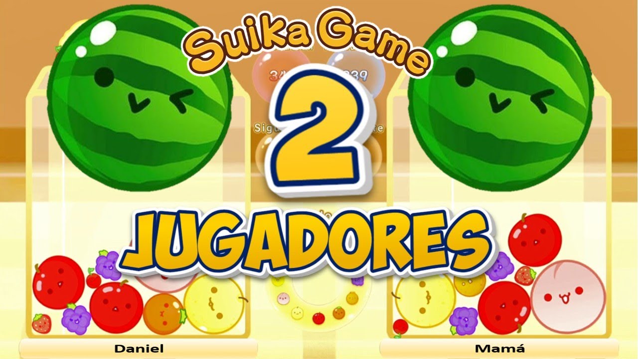 SUIKA GAME - Nueva Actualización con 2 Jugadores - YouTube