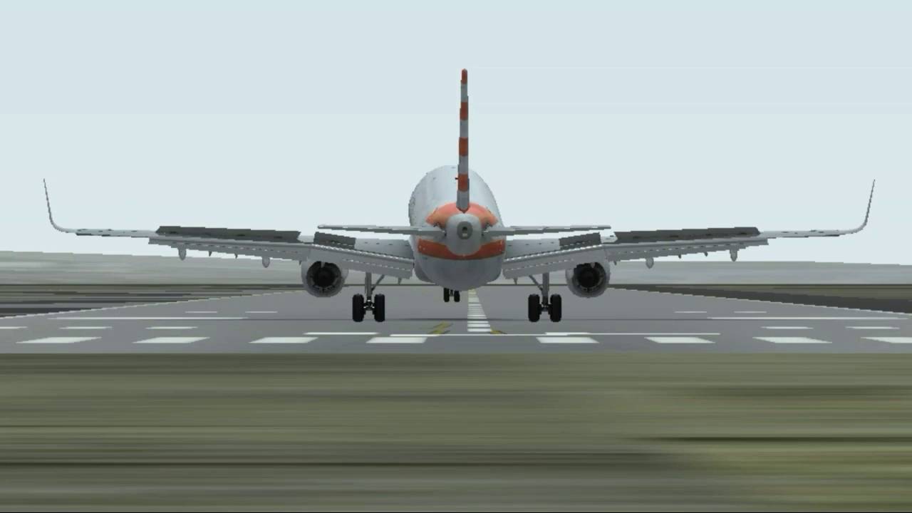 IF2016 Realism American Air a321 Seattle Landing