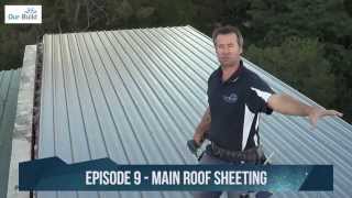 Episode 9 - Roof sheeting and gutters - Small Space Big Build Project - #SSBBproject