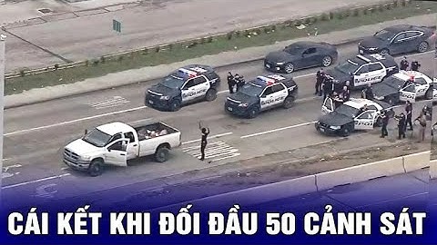 50 Cảnh Sát Mỹ và SWAT Rượt Đuổi Tội Phạm Cướp Xe Bỏ Chạy và Cái Kết Khi Đối Đầu Cảnh Sát