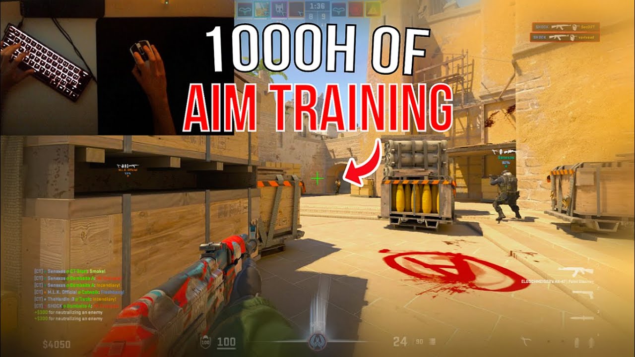 What 1000 HOURS of Aim Training looks like on CS2 - YouTube