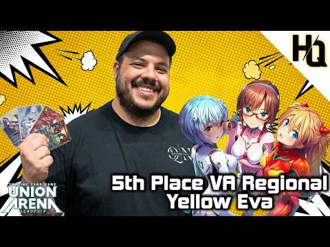 5th place Virginia regional Yellow eva deck profile featuring Queens LLC Gelo Shots!