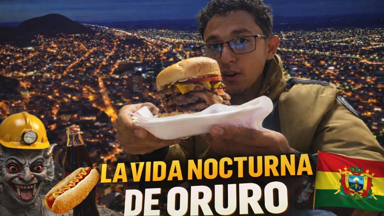 Vida Nocturna en Oruro | Lo Que Nadie Te Muestra CALLES COMIDA Y SU GENTE.