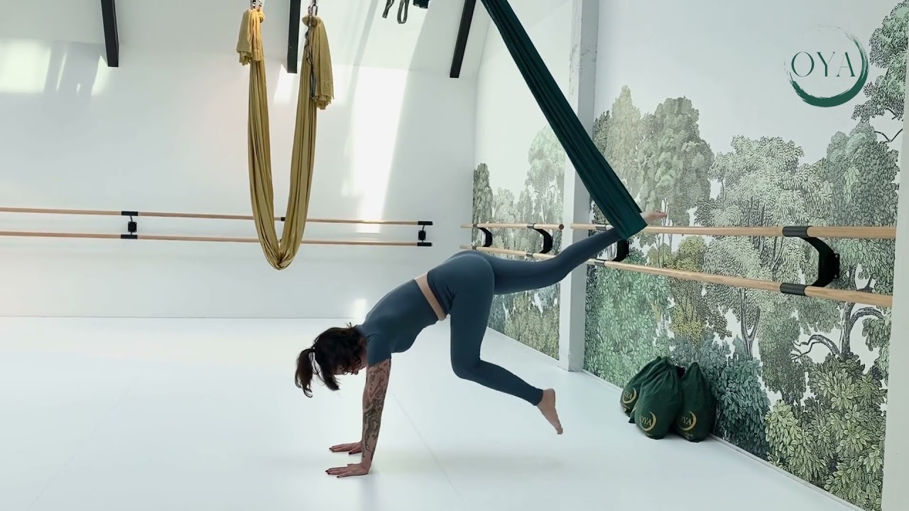 Yoga aérien à la maison : spécial débutant 