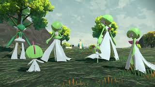 Gardevoir’s and Gallade, but now with an Alpha Ralts and Kirlia