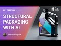 Exploring a motor oil structural packaging project with ai for design  krea and midjourney