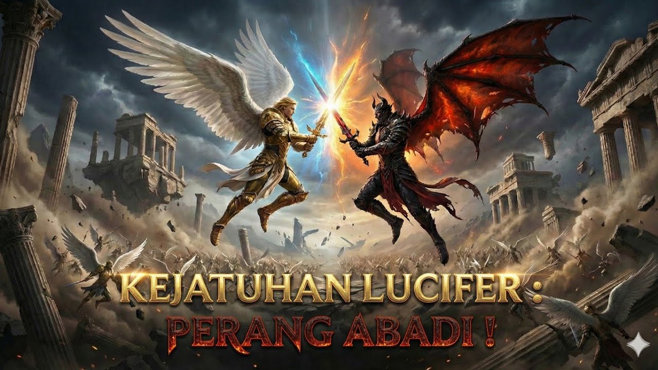 MIKHAEL VS LUCIFER: Pertempuran Akhir yang Mengguncang Alam Semesta