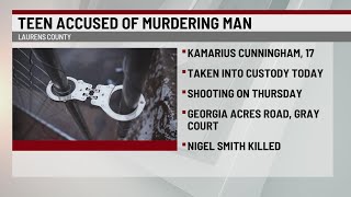 17-year-old wanted for murder arrested in Laurens Co.