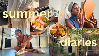 summer in nyc diaries ☀️ | grwm, ballet class, healthy breakfast, mimi's froyo, trying pilates