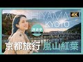 京都嵐山紅葉季，絕佳拍照景點在哪裡？ft.蒼井空｜京都旅行｜嵐山渡月橋｜京都紅葉｜日本旅遊｜女神幫幫忙第5期
