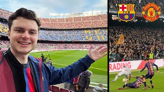 FC Barcelona vs. Manchester United - Camp Nou Stadium Vlog🔴🔵 | A Crazy Game!😱 | DarioPijman