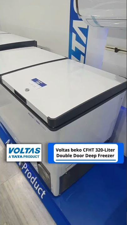 Voltas Brand Shop-Swastik Enterprises Naini Prayagra || Voltas CFHT 320-L Double Door Deep Freezer