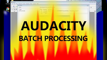 Audacity Batch Processing | Working With Chains