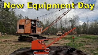 New Machine Shop Yard Equipment - Bantam C35 Dragline Crane - Restoration Project