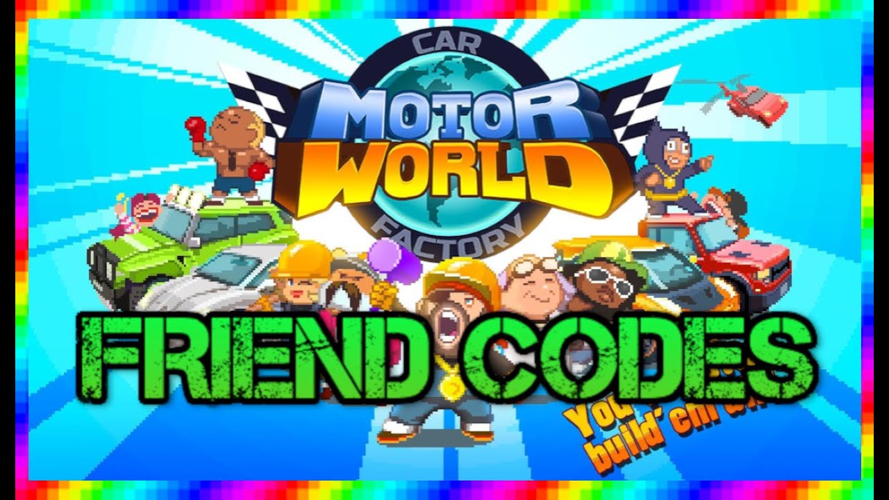 Free Referral Code Exchange Motor World Car Factory