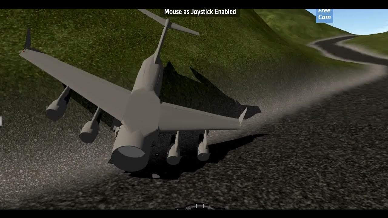 C 17 Crash in Simpleplanes YouTube