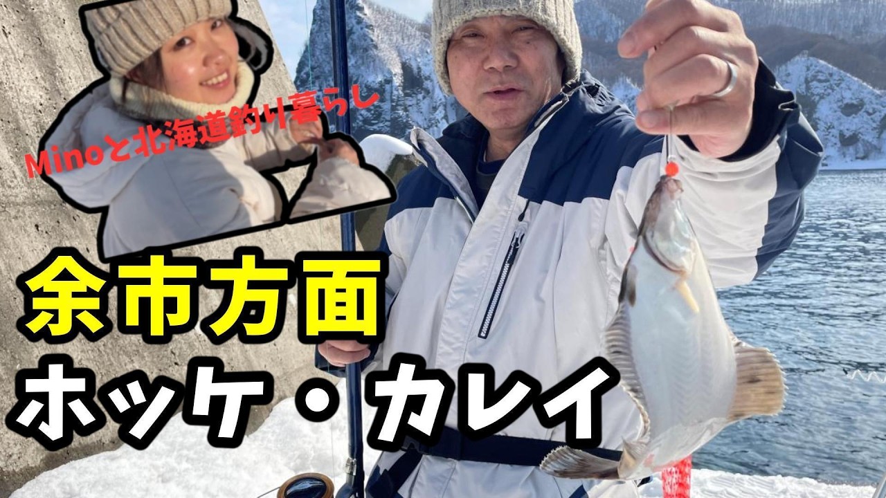 【余市・積丹】ホッケ・カレイ釣り！海のギャングVS釣り人