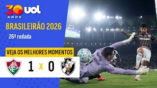 FLUMINENSE 1 X 0 VASCO | MELHORES MOMENTOS | BRASILEIRÃO 2026