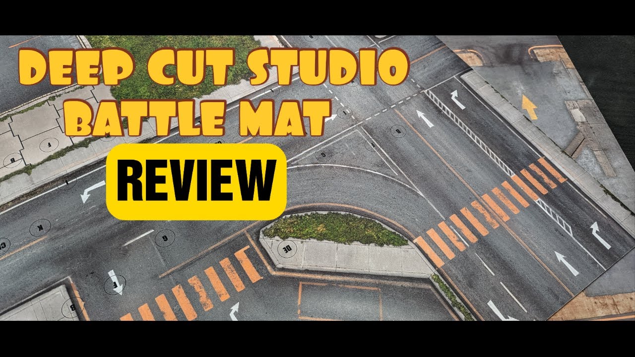 Aegisbrand Studios - Deep Cut Studio Battle Mat Review - YouTube