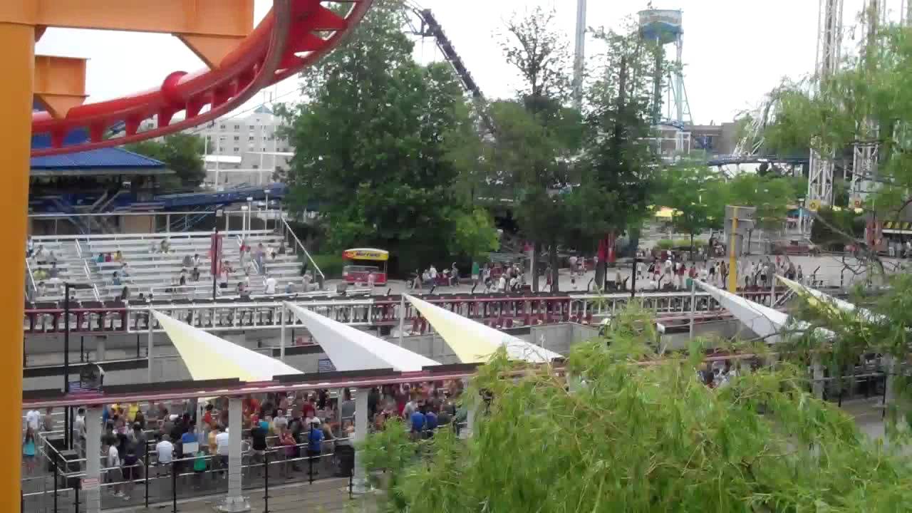 Iron Dragon POV Cedar Point YouTube