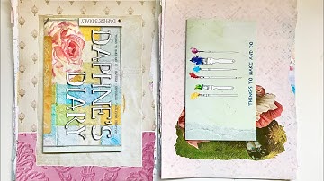 Make a junk journal with me: Daphne’s Diary - Sorting feature pages (Part 3)