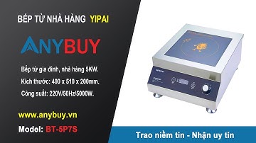 Bếp từ công nghiệp 5KW YIPAI BT-5P7S mặt phẳng | ANYBUY.vn