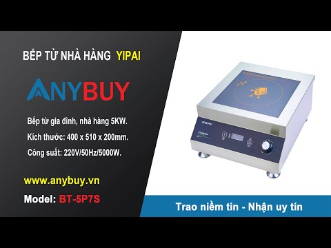 Bếp từ công nghiệp 5KW YIPAI BT-5P7S mặt phẳng | ANYBUY.vn