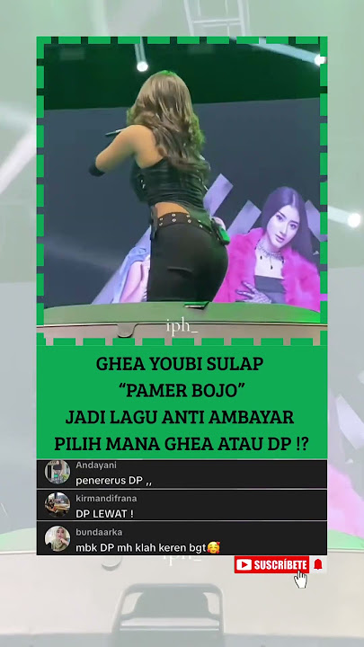 Ghea Youbi Di Goyang| #gheayoubi #cendoldawet #viral #konser #shorts #shotsviral #dangdutkoplo  #fyp