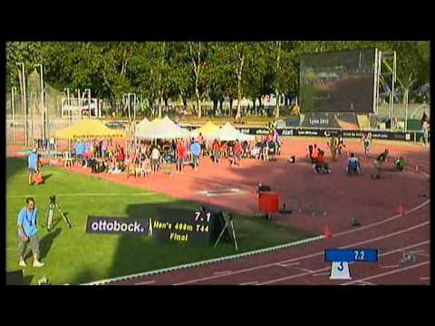 Athletics - men's 400m T44 final - 2013 IPC Athletics World Championships, Lyon